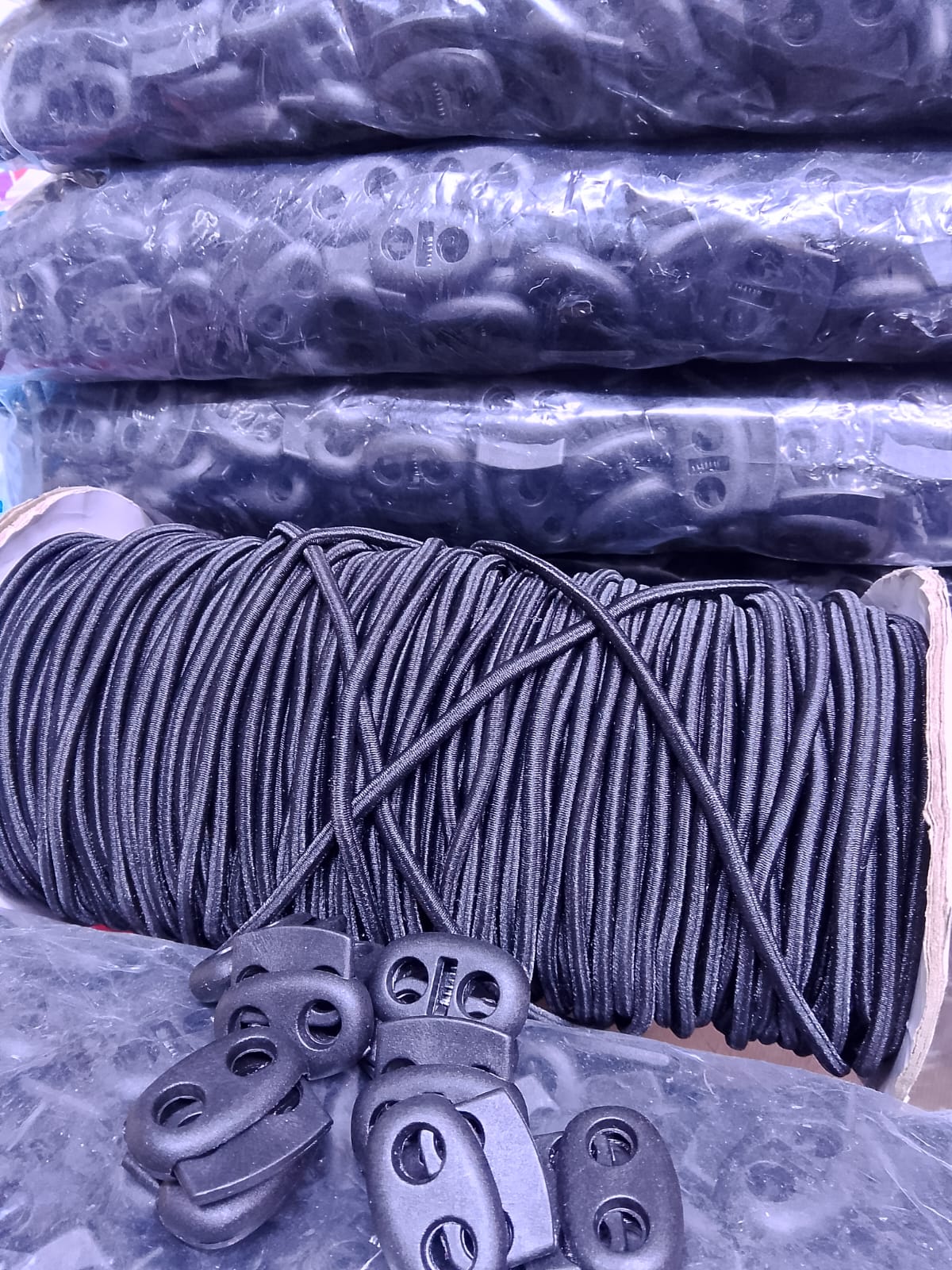 Heavy-Duty Cord Stoppers with Drawstring