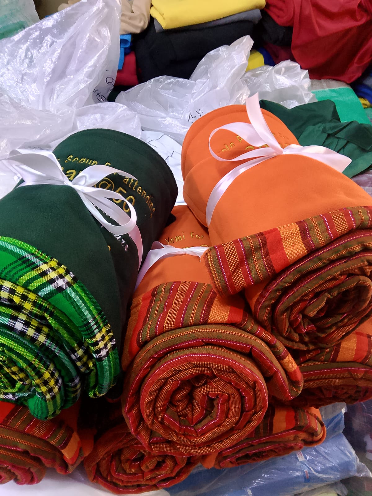 Maasai Shuka Wholesale Rolls